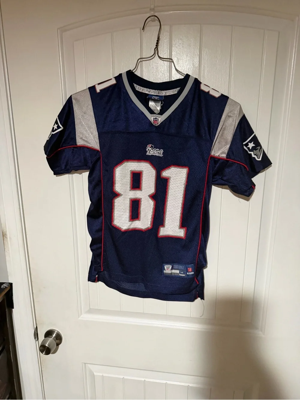 Youth size medium Randy Moss Football Jersey #81